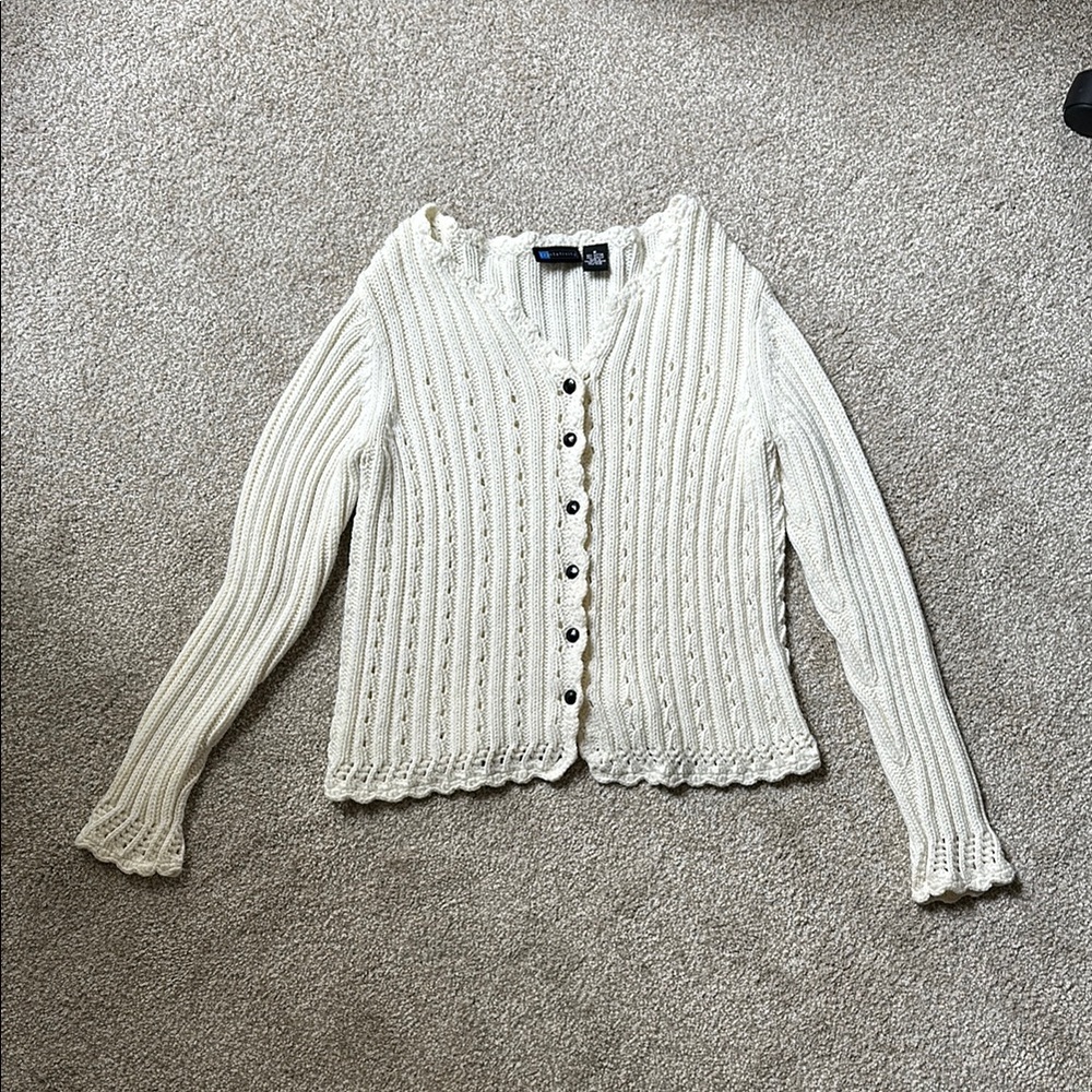 Cream sweater